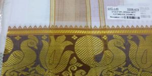 Mens Cotton Zari Dhoti