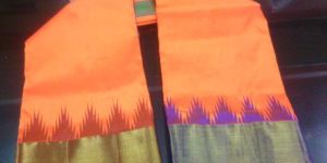 Mens Silk Jacquard Dhoti