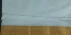 Mens Silk Zari Dhoti