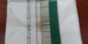 Pure Silk Silver Jari Dhoty