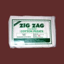 Zig Zag Packing Absorbent Cotton