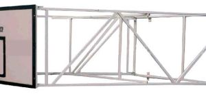 Wall Anchored Basketball System 90 Degree