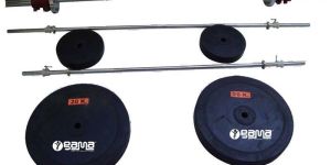 Weight Lifting Set Rubber Weights 100 Kg