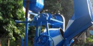 Concrete Mixer Machine With Lift, Hooper