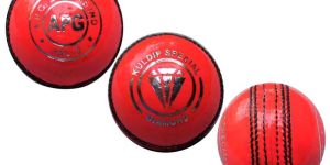 Pink Leather Cricket Balls