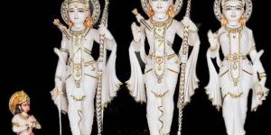Marble RAM Darbar Statue