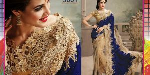 BOLLYWOOD REPLICA VELVET SAREE