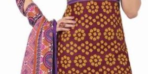 Cotton Printed Dress Material