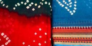 Gadhwal Border Cotton Saree