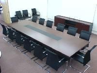 Leather Conference Table