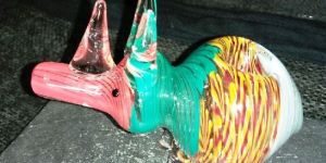 Glass Rhino Smoking Pipes