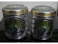 Meenakari Steel Containers