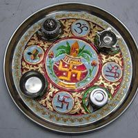 Meenakari Steel Thali