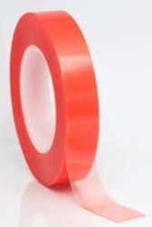 Double Sided Red Polyester Tape