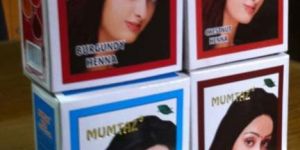 Mumtaz Burgundy Henna Hair Color