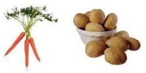 carrot / potato