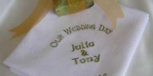 Wedding Gift Napkins