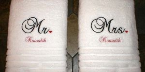 Wedding Gift Towels