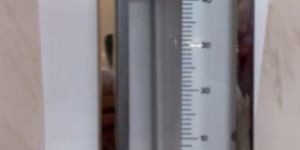 Glass Tube Rotameter with Nozzle