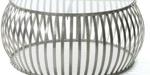 MODERN STRIPS COFFEE ROUND TABLE