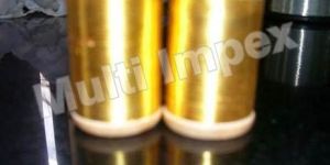 Real Gold Cotton Zari