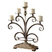 Metal Antique Candle Holders