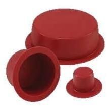 Wide Flange Tapered Plastic Plug Caps