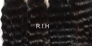 Human Hair Extension Natural Black