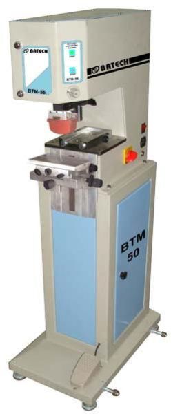 Single Color Motorized Pad Printing Machine, BTM-50, Base Stand Model