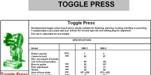 Universal Swaging Machine