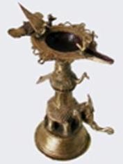 Metal Diya Stand