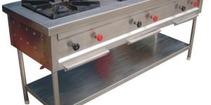 Three Burner Cooking Range - Indian