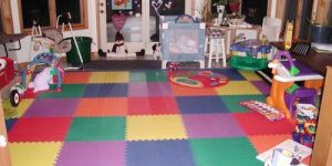 Interlocking Rubber Flooring Tiles