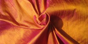 Polyester Dupion Dyed Fabric