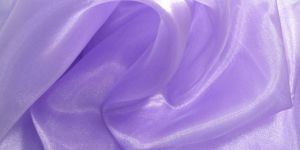 Polyester Nylon Organza Fabric