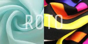 Polyester Roto Dyed And Printed Fabric