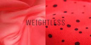 Polyester Weightless Dyed And Printed Fabric