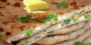 Stuffed Paneer Parathas