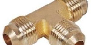 Brass Flare Union Tee