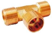 Brass Tee Union