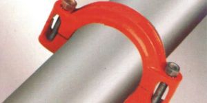 Shoulder End, Flexible Coupling Galvanized Collared Steel Pipes