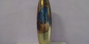 Large Glass Flower Vase GIN 1556