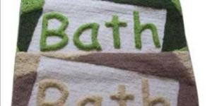 Tufted Bath Mat