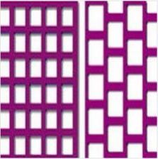 Square Holes Perforated Sheet