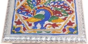 Silver Meena Pooja Bajot 6x6