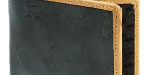 JL Collections Mens Beige Leather Wallet_JL_MW_3077