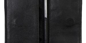 JL Collections Unisex Black Leather Gift Sets - JL_BCP3307_PW41