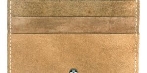 JLCollections 6 Card Slots Brown Men And Women Leather Card Holder - JL_CC_3117_B