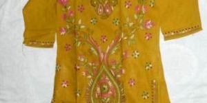 Cotton Kurtis with Applique Work