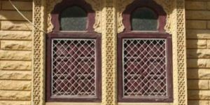 Double Frame Stone Window